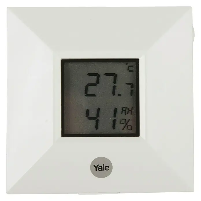 Yale Smart Living Senzor temperature - Namijenjeno za: Alarmni sustav Yale Smart Living SR-3200i, Bijele boje - Pogled sprijeda