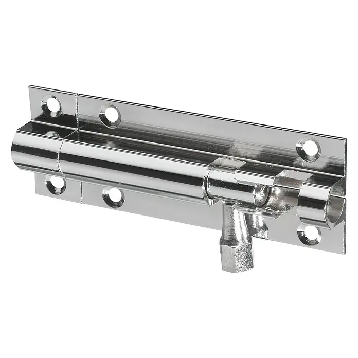 Abus Riegel - Länge: 65 mm, DIN Anschlag: Universell einsetzbar, Silber
