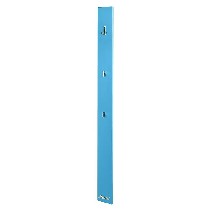 Phönix Miami Garderobenpaneel - L x B x H: 2,2 x 14 x 170 cm, Blau - Rechte Seitenansicht