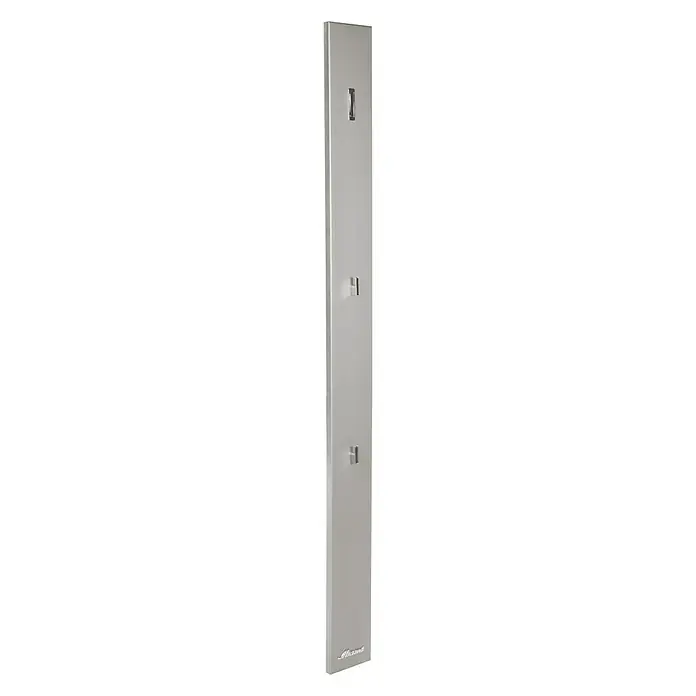 Phönix Miami Garderobenpaneel - L x B x H: 2,2 x 14 x 170 cm, Grau - Vorderansicht