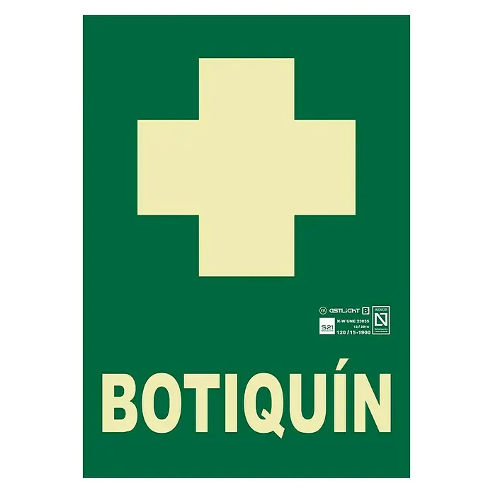 Cartel - Verde/Amarillo, Botiquín