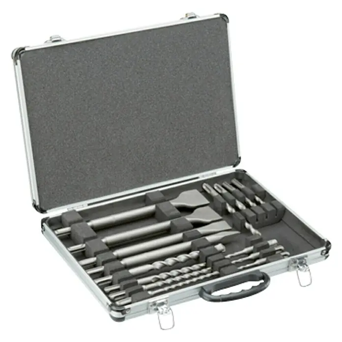 Stanley Set de brocas para hormigón SDS-Plus STA54422-XJ - Diámetro: 5 mm - 14 mm, Apto para: Hormigón, 15 pzs.