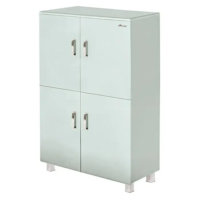 Phönix Miami Highboard - L x B x H: 43 x 110 x 150 cm, Mintgrün - Vorderansicht
