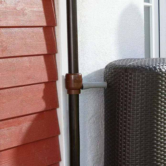 Garantia Füllautomat Mini - Braun, Passend für: Fallrohre von DN 50 - 60 - Anwendungsbeispiel