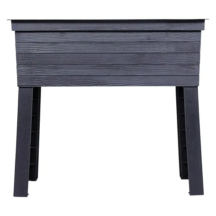 Garantia Urban Hochbeet - 75 x 37 x 65 cm, Kunststoff - Vorderansicht