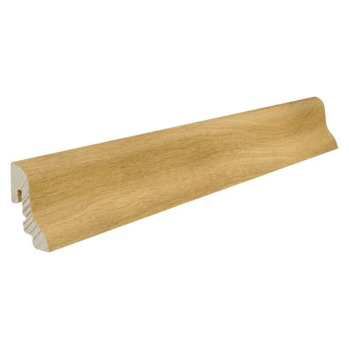 Haro Sockelleiste Eiche geölt - 2.500 x 19 x 39 mm, Geschwungen