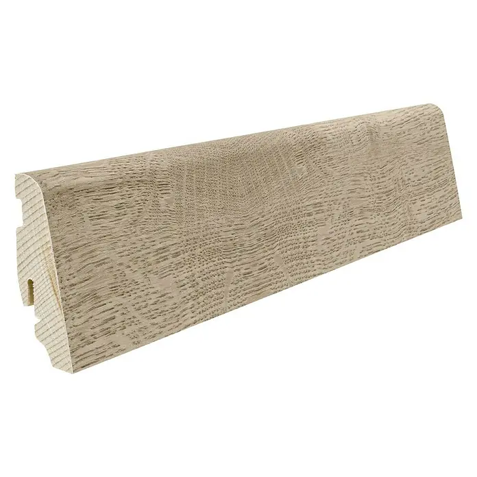 Living by Haro Sockelleiste Eiche Palermo - 2,2 m x 19 mm x 58 mm, Gerade