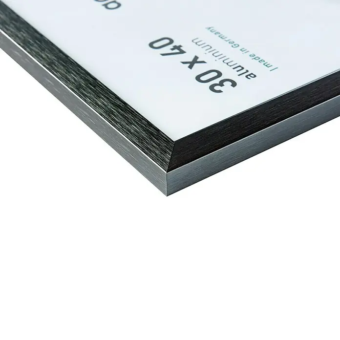 Accent Bilderrahmen Star - Grau, 21 x 29,7 cm / DIN A4 - Detailaufnahme