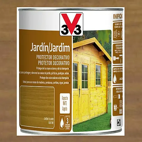 V33  Protección para madera jardín