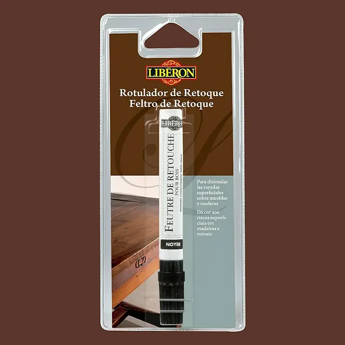 Libéron Rotulador de reparación - Nogal, 10 ml, Madera