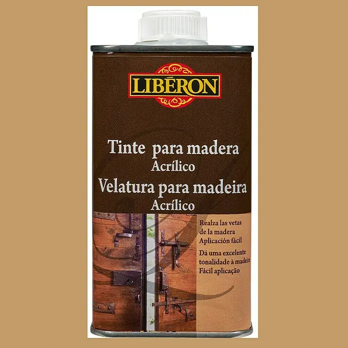 Libéron Tinte para madera acrílico paleta rústica - Roble dorado, 250 ml