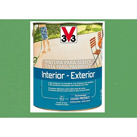 V33  Pintura para suelos Interior-Exterior