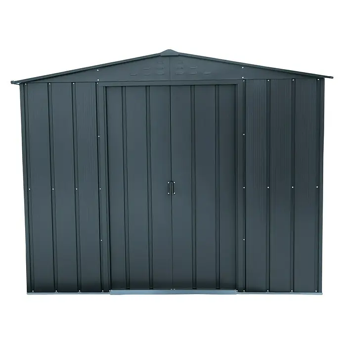Duramax Gerätehaus Top Shed - L x B x H: 1,83 x 2,61 x 2,04 m, Stahl, Anthrazit
