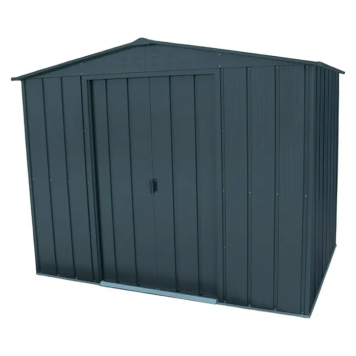 Duramax Gerätehaus Top Shed - L x B x H: 1,83 x 2,61 x 2,04 m, Stahl, Anthrazit