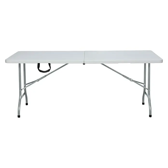 Sklopivi stol - 180 x 75 cm, Plastika - Pogled sprijeda