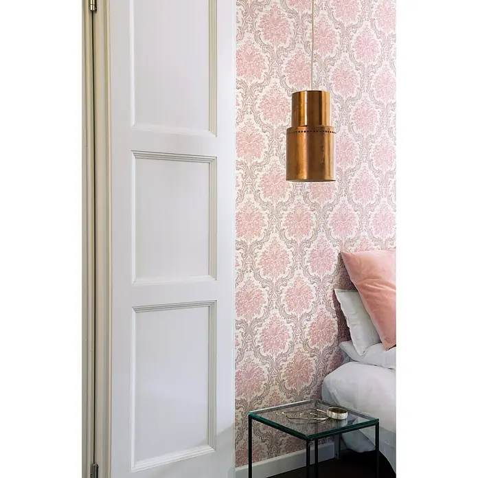 AS Creation Vliestapete Paradise Garden - Altrosa, Ornament, 10,05 x 0,53 m