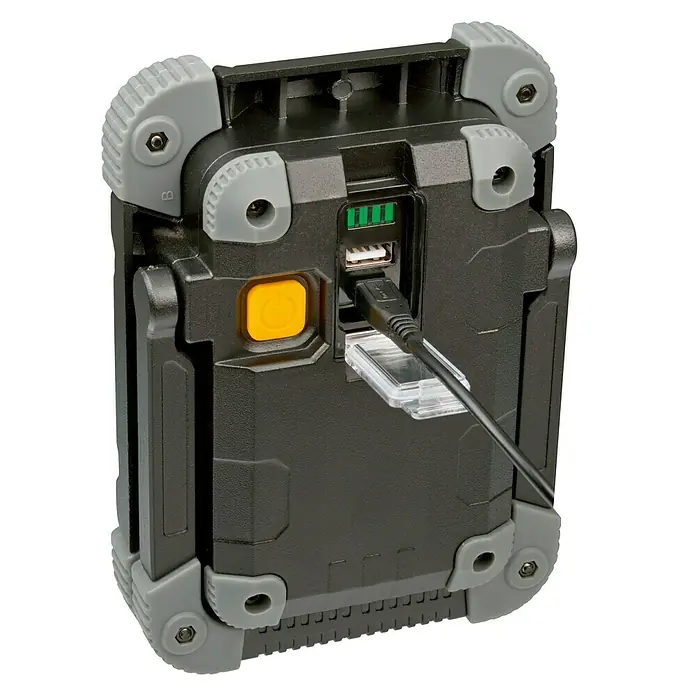 Brennenstuhl LED-Akkustrahler - Leistung: 20 W, Schwarz, IP54, Tageslichtweiß, Li-Ionen