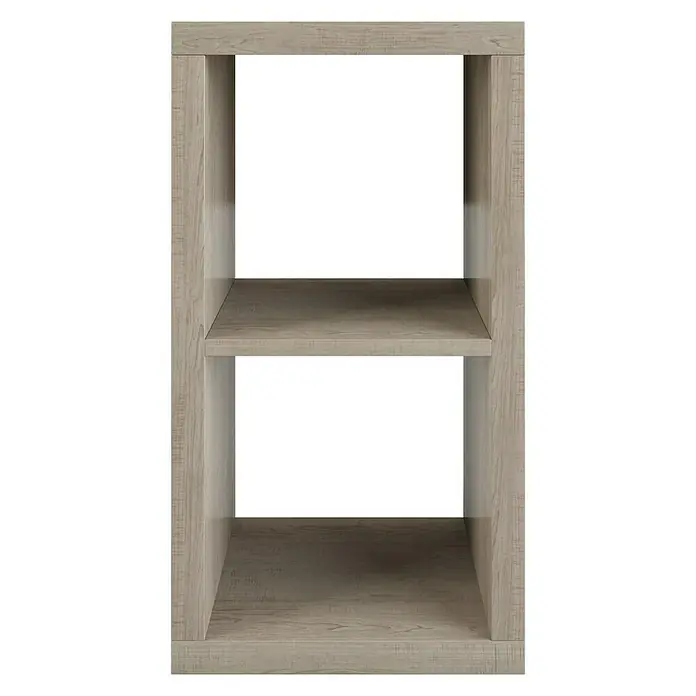 Phönix Cubo Regal - L x B x H: 30 x 41,9 x 77,4 cm, Braun - Vorderansicht