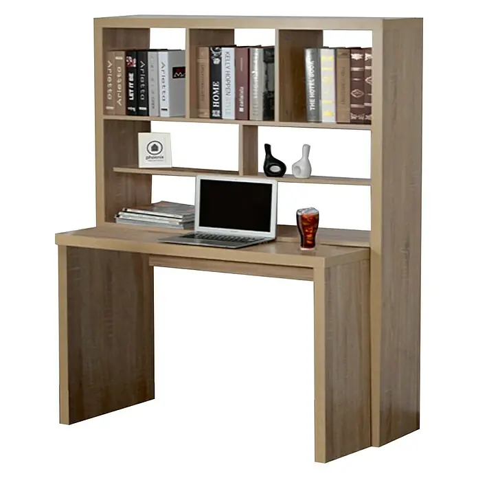 Phönix Regalschreibtisch Paloma - L x B x H: 30 x 113,5 x 157,1 cm, Braun - Anwendungsbeispiel