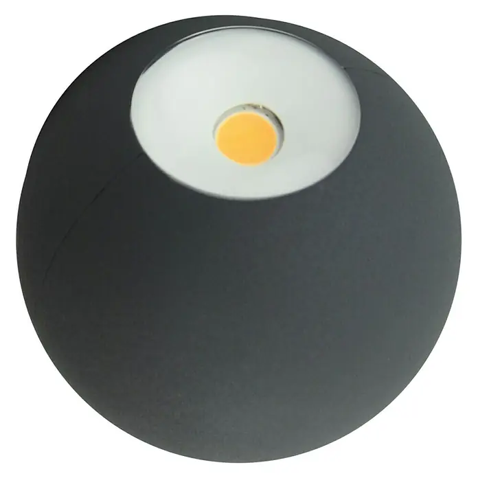 Starlux Vanjska zidna LED svjetiljka Two-Eye - 6 W, 10 x 9 x 10,5 cm, Crne boje, IP54