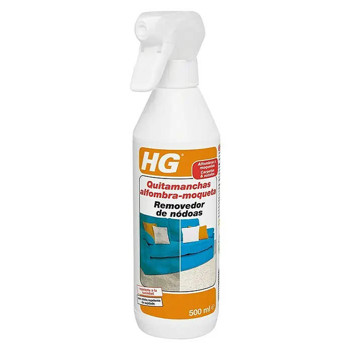 HG Quitamanchas alfombra-moqueta - 500 ml, Bote de rociado