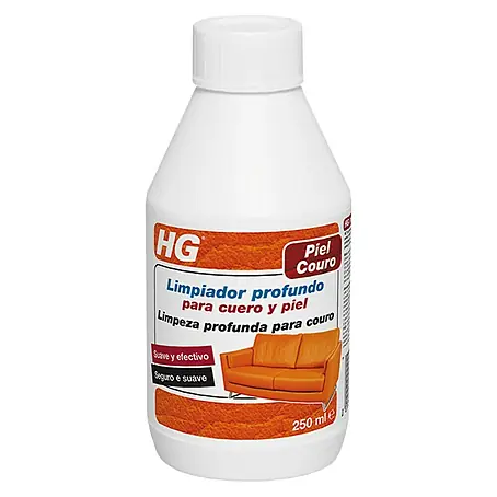 HG  Limpiador para cuero y piel