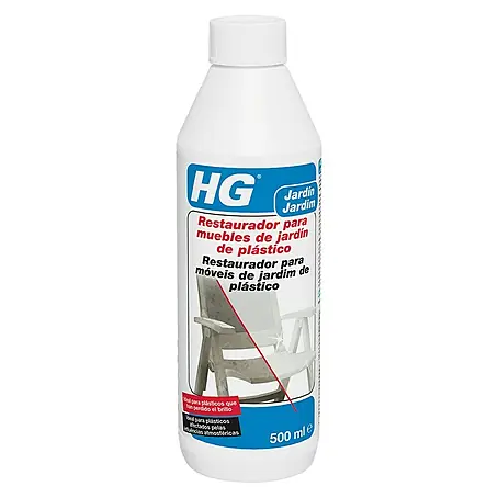 HG  Limpiador y restaurador Muebles Jardín de plástico
