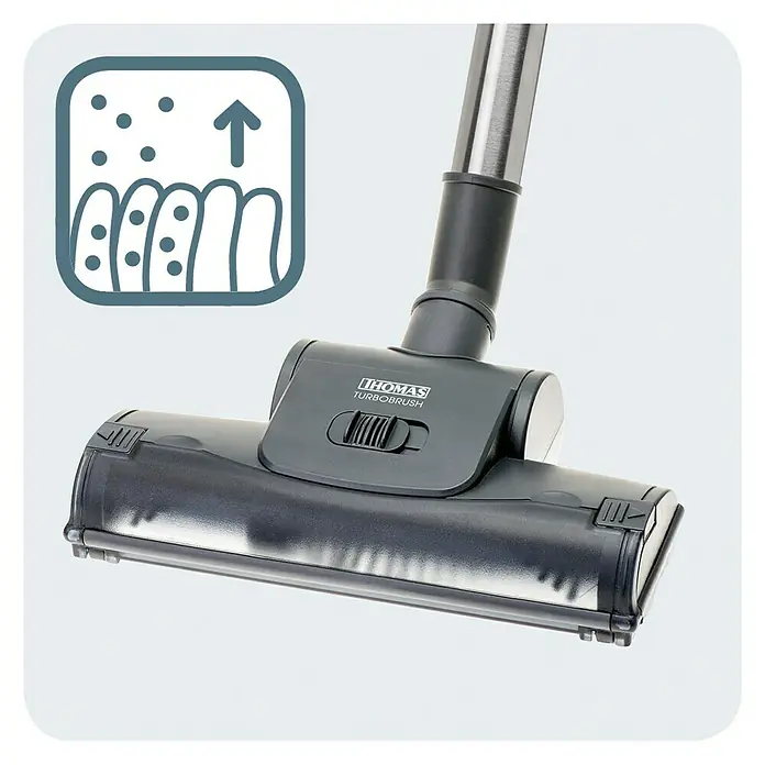 Thomas Staubsauger Cycloon Hybrid Family & Pets - 1.400 W, Behältervolumen: 2,1 l, Beutellos - Detailaufnahme