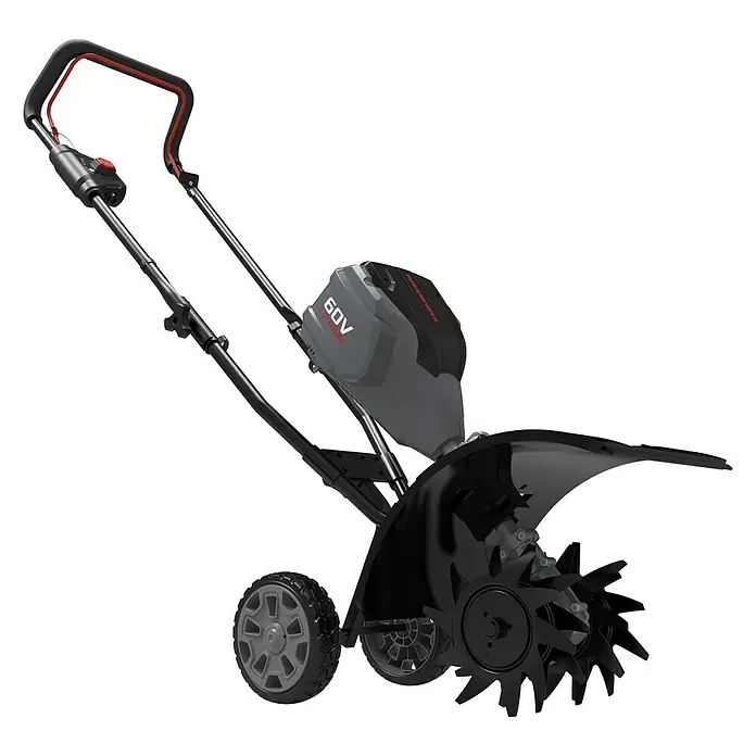 Powerworks Bežične kopačice P60 TL - 60 V, Litij-ionska, Bez akumulatora, Radna dubina: 13 cm - Pogled s desne strane