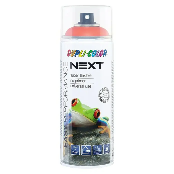 Dupli-Color Next Lak u spreju - Narančaste boje, Sjaj, 400 ml - Pogled sprijeda