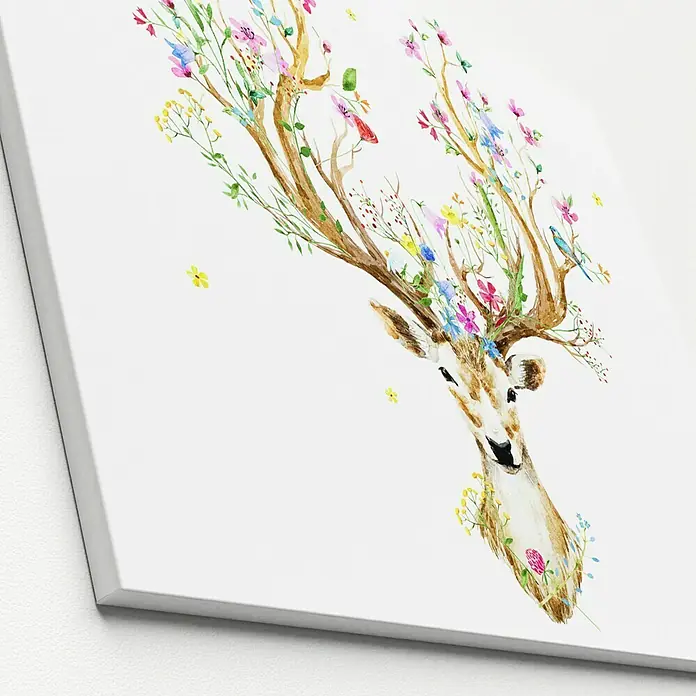 ProArt Leinwandbild - Abstraction, B x H: 80 x 60 cm - Detailaufnahme