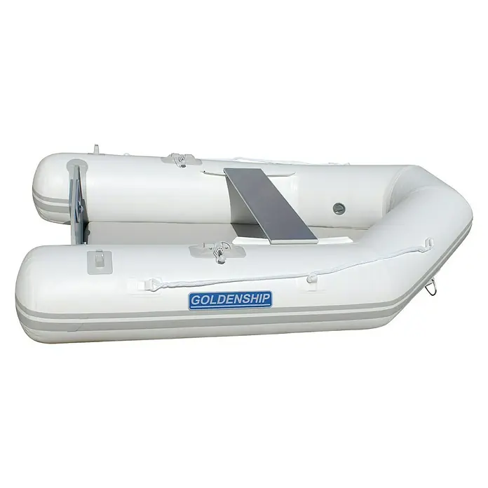 Goldenship Lancha neumática 180 - L x An x Al: 1,8 m x 1,29 m x 35 cm, Apto para: 2 personas