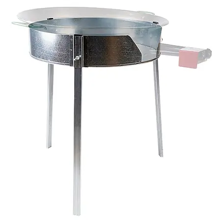 Biombo para quemador paellero con patas