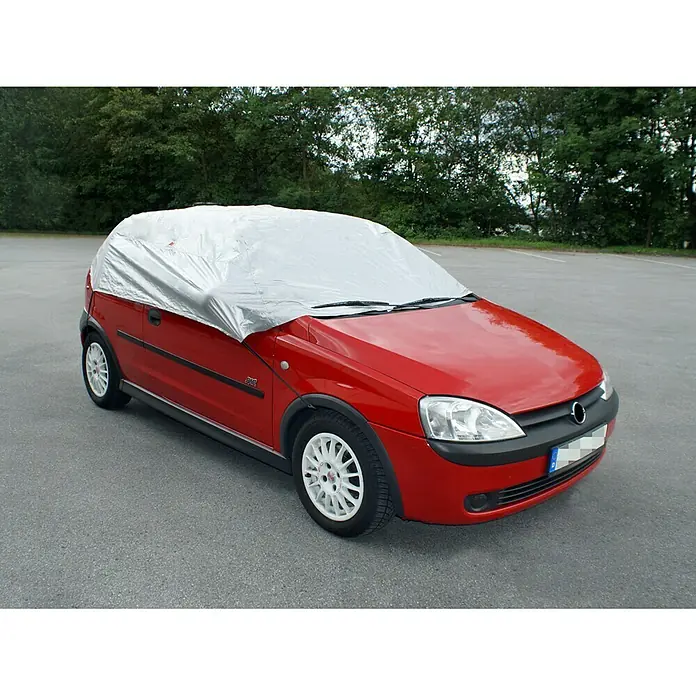 APA Auto-Halbgarage S - L x B x H: 233 x 157 x 61 cm - Rechte Seitenansicht