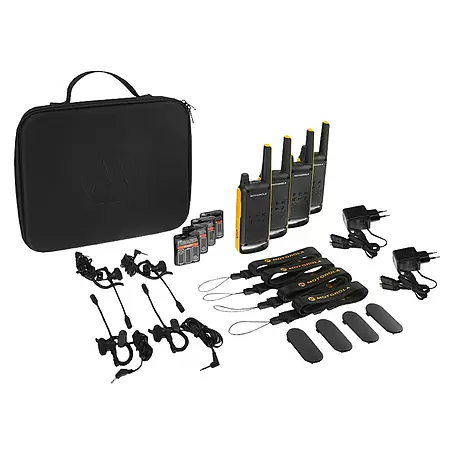 Motorola Solutions  Walkie talkie Talkabout T 82 Quad