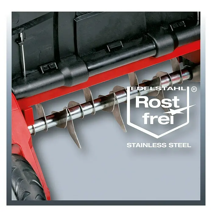 Einhell Power X-Change Akku-Vertikutierer GE-SC 35/1 Li-Solo - 36 V, Li-Ionen, Ohne Akku, Arbeitsbreite: 35 cm - Detailaufnahme