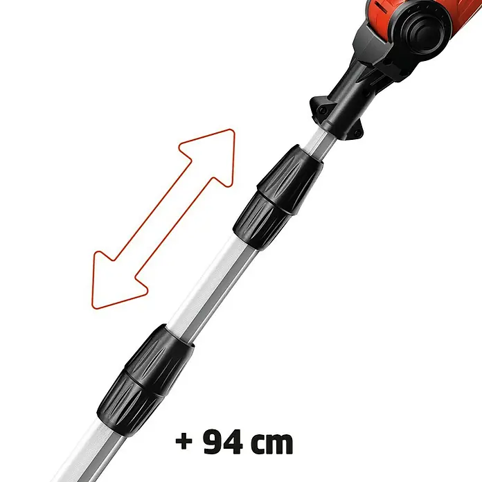 Einhell Power X-Change Akku-Multifunktionswerkzeug GE-HC 18 Li T Kit - 18 V, Li-Ionen, 3 Ah, 1 Akku, Schnittlänge: 40 cm - Detailaufnahme
