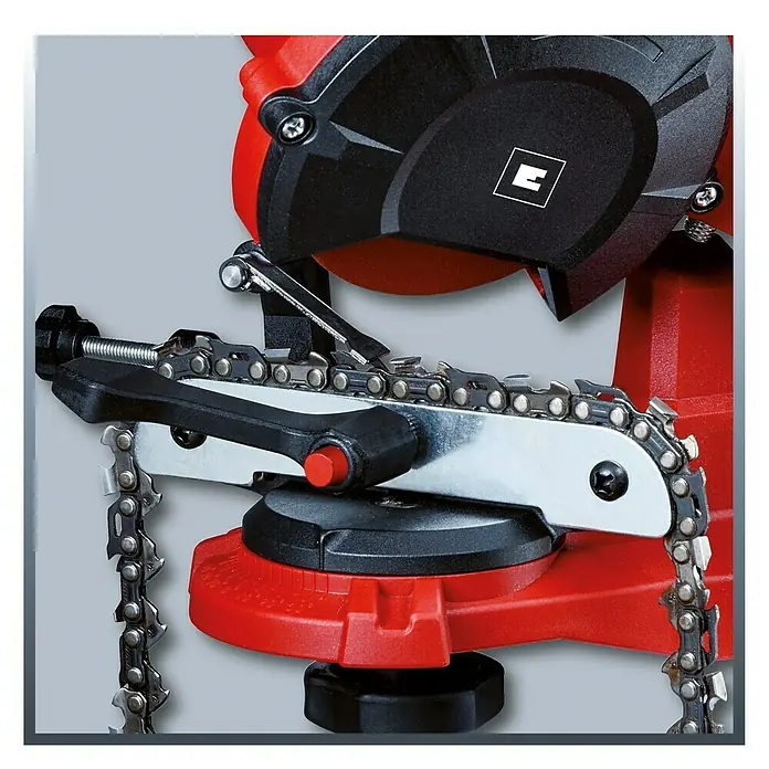 Einhell Power X-Change Akku-Sägekettenschärfgerät GE-CS 18 Li-Solo - 18 V, Ohne Akku, 6.500 U/min - Detailaufnahme