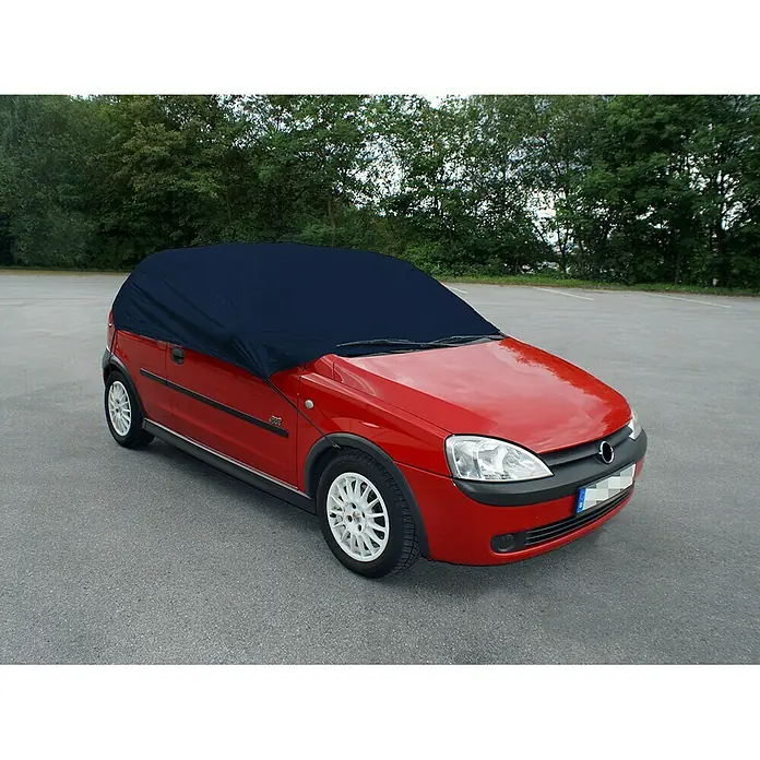 APA Auto-Halbgarage - Größe: M, 248 x 157 x 58 cm - Rechte Seitenansicht