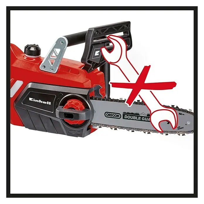 Einhell Power X-Change Akku-Kettensäge GE-LC 18 Li-Solo - 18 V, Ohne Akku, Schwertlänge: 25 cm - Detailaufnahme