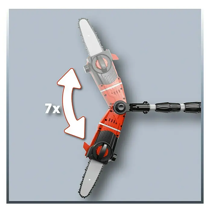 Einhell Power X-Change Akku-Hochentaster GE-LC 18 Li T-Solo - 18 V, Li-Ionen, Ohne Akku, Schnittlänge: 17 cm - Detailaufnahme