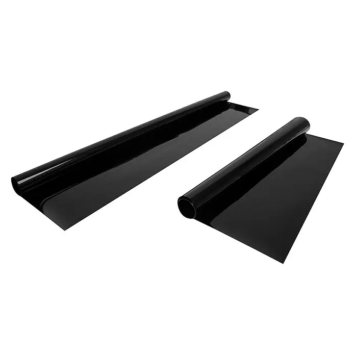 Formula Tönungsfolie Super Kombi 5% - Geeignet für: Heck-/Seitenscheiben, Schwarz, L x B: 0,51 x 2,5 m - Ansicht von oben