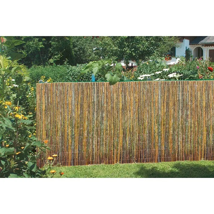 Windhager Sichtschutzmatte Willow - Natur, L x H: 3 x 1,5 m, Weide