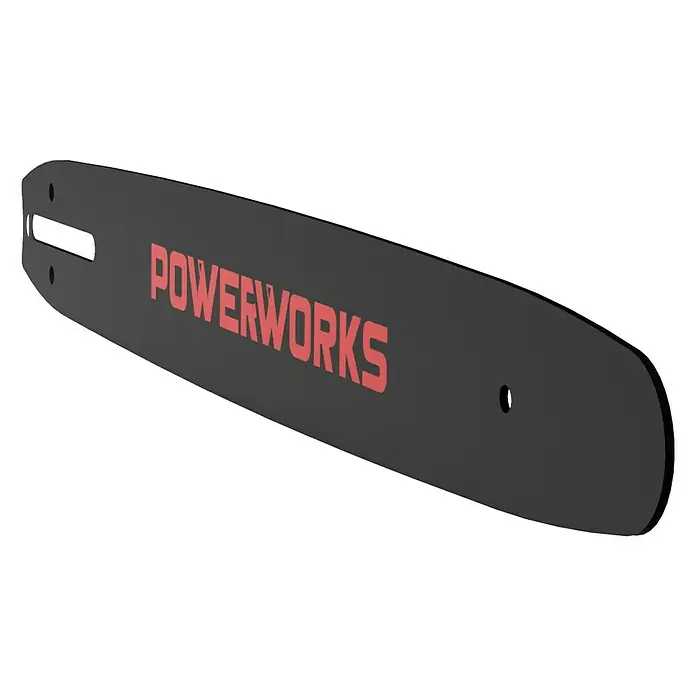Powerworks Ersatz-Schwert - Passend für: Powerworks Akku-Kettensäge PD48CS - Rechte Seitenansicht