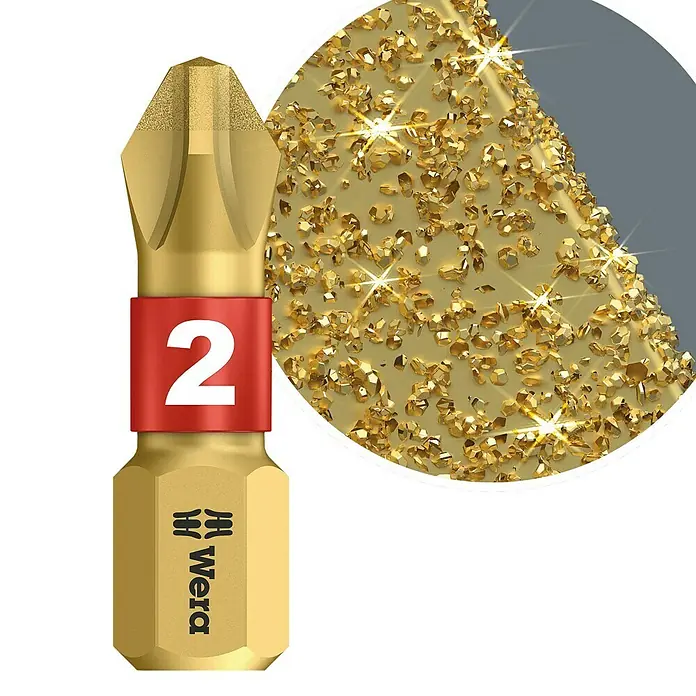 Wera Premium Plus Gyémánt fúrószár 851/1 BDC - PH1, 25 mm - Közeli felvétel