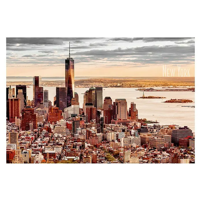 Póster Manhattan view - Ciudad, An x Al: 65 x 45 cm