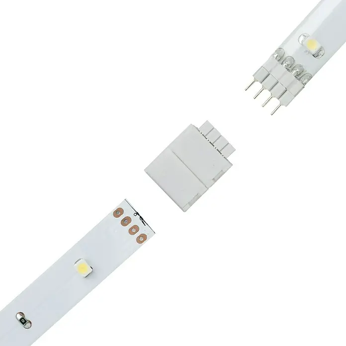 Paulmann Spojnik Clip-to-Clip Connector YourLED ECO - Maksimalna snaga: 60 W, 2 Kom., Bijele boje - Proizvod u upotrebi