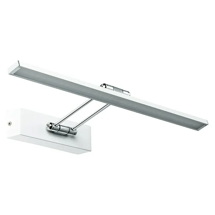 Paulmann Galeria LED svjetiljka za slike Beam Fifty - 7 W, Topla bijela, 45 x 19 cm, Bijele boje - Pogled sprijeda
