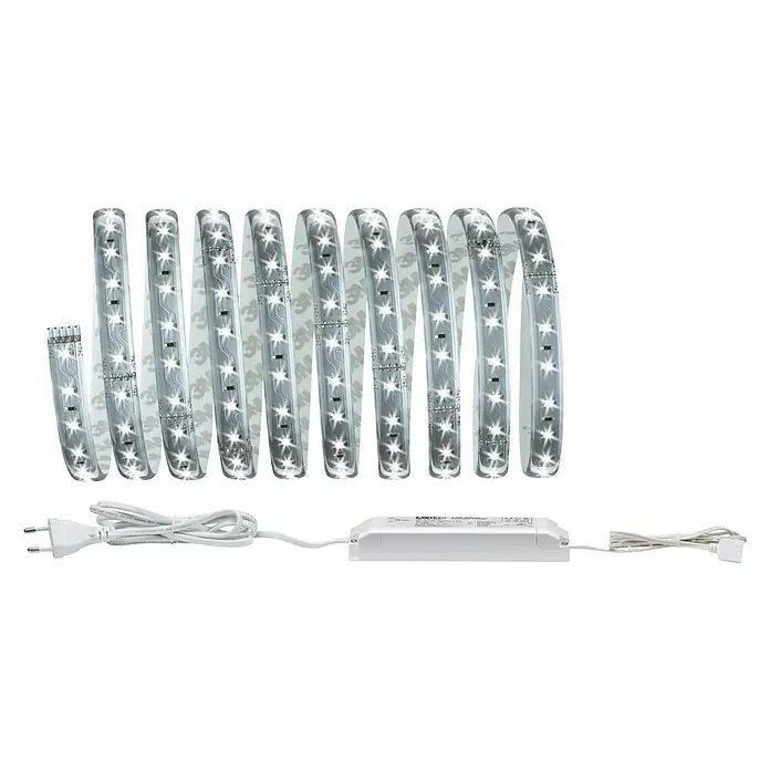 Paulmann Led-strip MaxLED basisset 500 - 3 m, Daglicht wit, 17 W, Toepassingsgebied: Woonkamer - Vooraanzicht