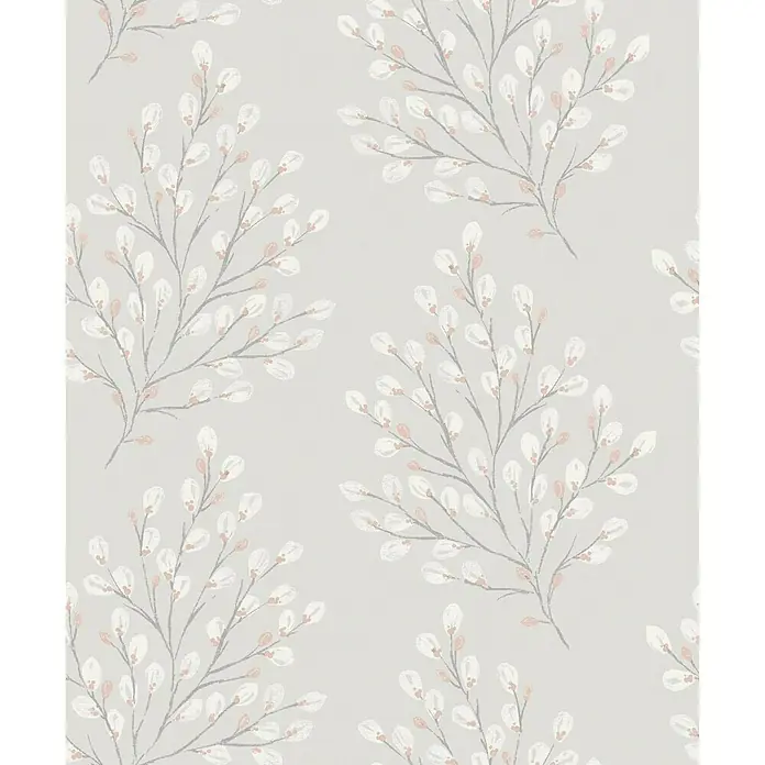 Papel pintado Floral - Beige, Floral, 10 x 0,53 m